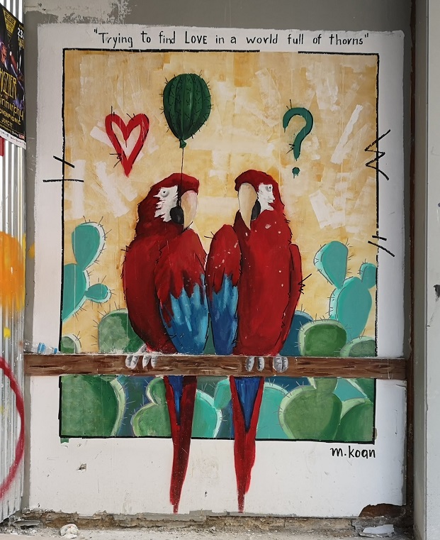 Trying to find love in a world full of thorns