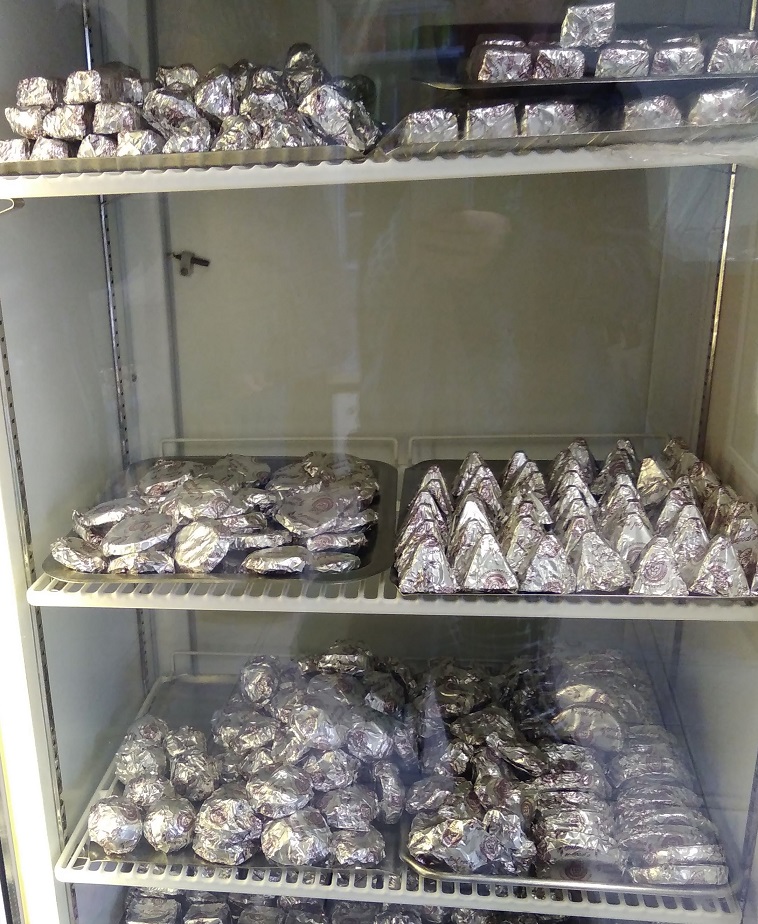 Chocolate and sweetmeats