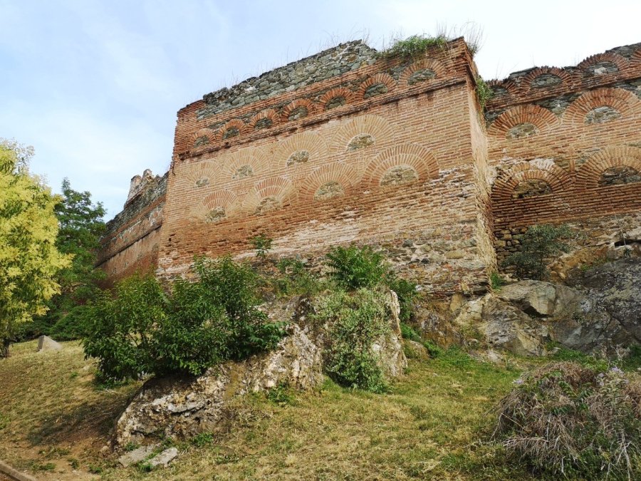 Decorated brick arches 