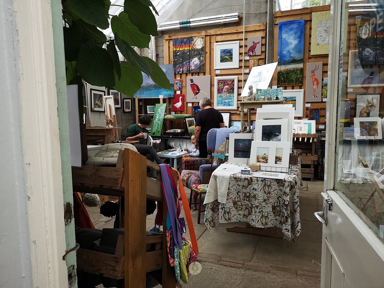 Paintings for sale in the gallery