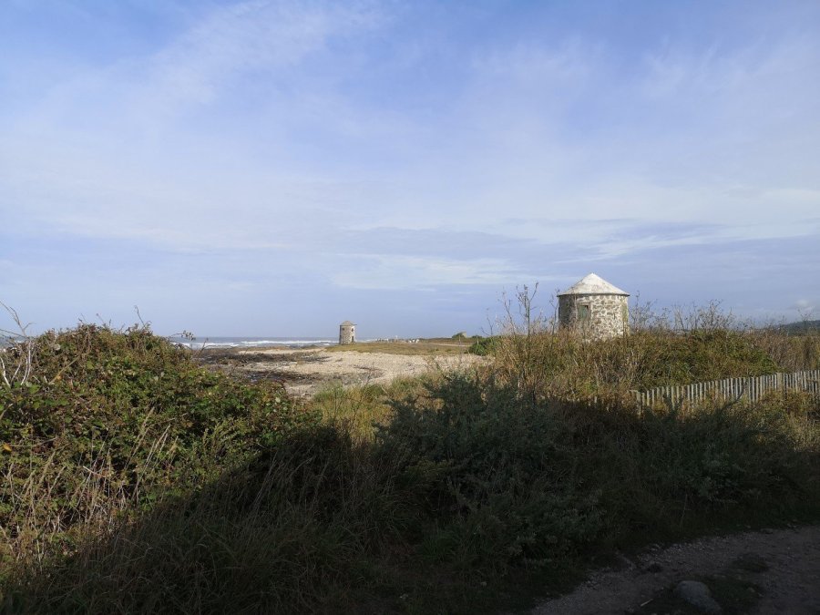 remains of windmills Portugal