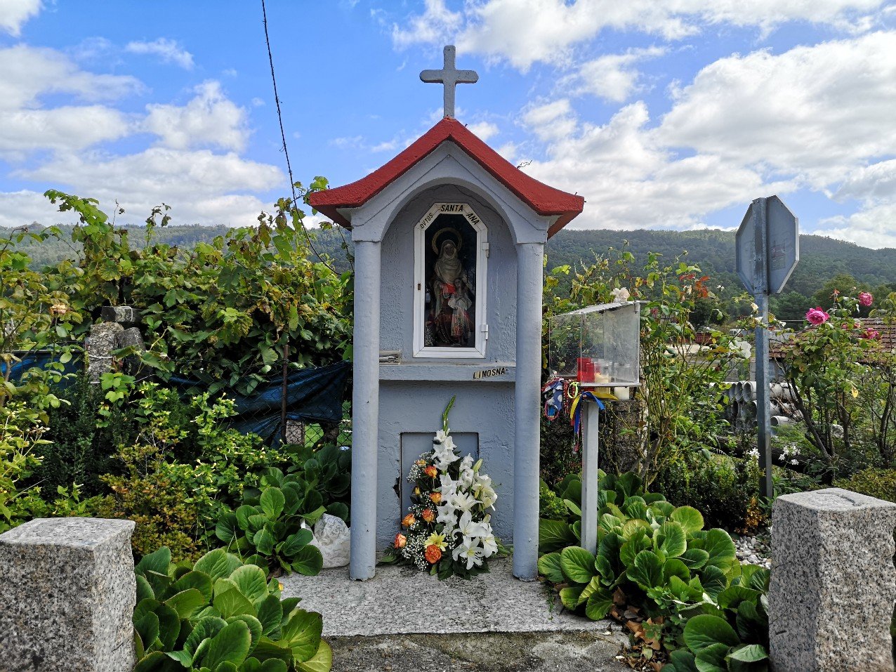 Catholic shrine by the road