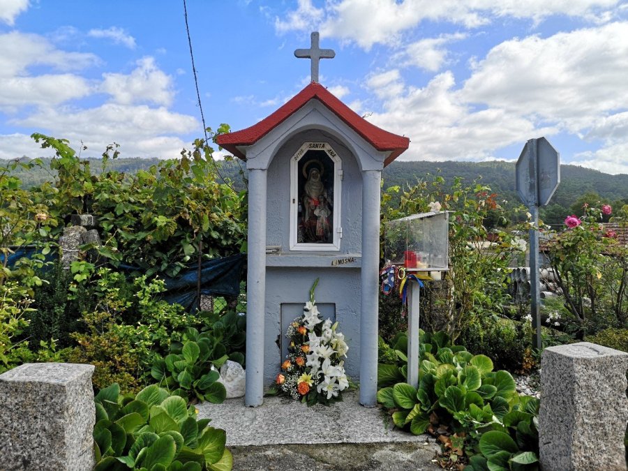 Catholic shrine by the road