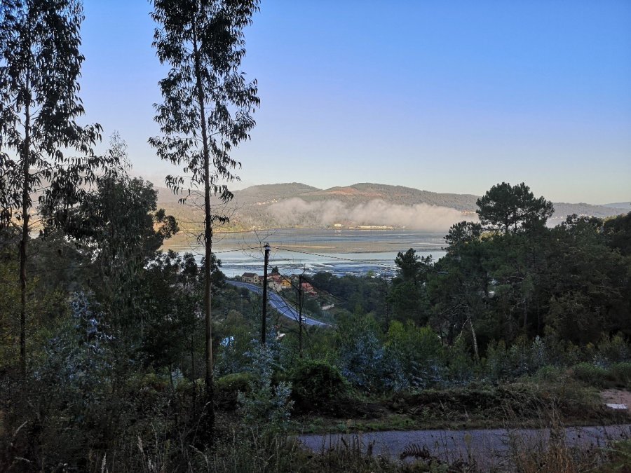 Long view of river and Arcade