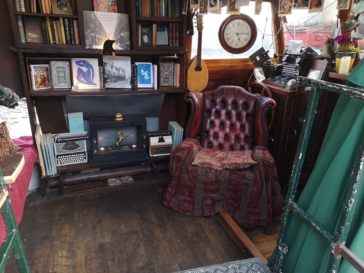 Boat Bookshop interior